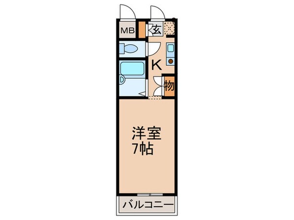 ネオハイツ望が丘の物件間取画像